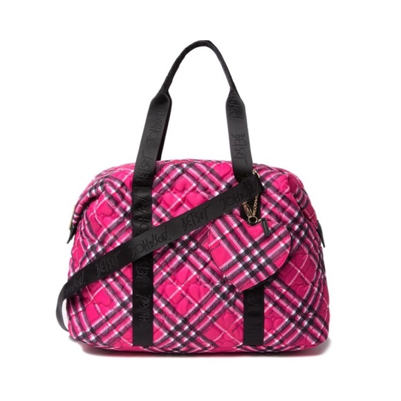 Betsey Johnson Bags Betsey Johnson Nylon Quilted Weekender Duffle
